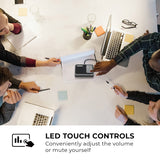 AI Speakerphone - AI-Powered Noise Suppression, Enhanced Voice Pickup, USB Plug and Play, Easy Setup AVerMedia