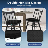Chair Cushions for Dining Chairs, Non Slip Chair Pads with Ties and Washable Covers