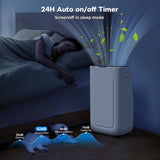 2025Upgraded 5000 Sq.Ft 80 Pint Dehumidifier for Basements with Large 6.5L Water Tank,24H Timer,Child Lock,Defrost,Silent,mold,4 Modes Operation Auto Shut-off
