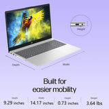 HP Pavilion 15.6 Laptop Computer for Daily Work & Student Home Study, Lifetime Office 365, Intel N100, 16GB RAM, 512GB SSD, Fast Charging, Long Battery Life, Windows 11 Home, Type-C to RJ-45 Cable