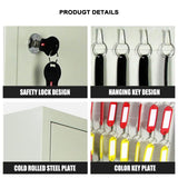Key Storage Cabinet 300-600 Keys - Wall Mounted Steel Lock Box