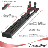 AmazeFan Leg Stretcher, 3 Bar Leg Split Stretching Machine, Flexibility Stretching Equipment for Ballet, Yoga, Dance, Martial Arts, MMA, Home Gym Exercise[US. Patent Design] AmazeFan