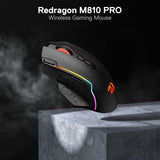 Wireless Gamer Mouse w/Rapid Fire Key, 8 Macro Buttons, 45-Hour Reliable Power