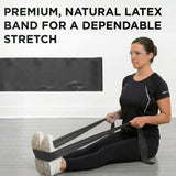 THERABAND Resistance Band, Black, Special Heavy, 50-Yard Roll, Latex, Elastic Band for Exercise, Physical Therapy, Yoga, Pilates, Stretching, Home Workouts, Cut-to-Length, Color-Coded Levels