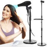 Hair Dryer Stand Holder with Strong Suction Base-63in/160cm Fanwer