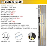Adjustable Folding Room Divider Set of 8 - Modern Decorative Privacy Screen for Home, Restaurant, Bathroom, Entryway & Balcony - 230cm/90.5in Partition Solution