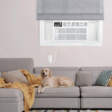 Whirlpool 23,200 BTU 230V Window Air Conditioner with Supplemental Heat, Window Mounted AC Unit with Heater for Apartment, Living Room, Bedroom, Large Rooms up to 1500 Square Feet