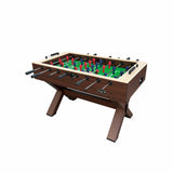 KICK Constable 55" Foosball Table (Brown) – Professional Full-Size Indoor Game Table