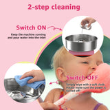 XYJBHB Electric Cotton Candy Maker Machine, 1000W Cotton Candy Machine with Temperature Control Knob, Large 15-Inch Sugar Bowl, Easy to Clean, for Home Parties and Events