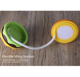MXDLYHHHT Anti Slip Rechargeable Hamburger Desk Lamps with Adjustable Neck Dimmable Touch Switch Gentle Light