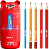AFMAT PSY2 Electric Pencil Sharpener, Fully Automatic, for 6.5-12mm Pencils