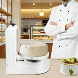 Cake Icing Machine 200W Automatic Cake Frosting Machine with LCD Display, Professional Cake Decorating Machine Cake Turntable for 4-12 Inch Cakes, for Cake Dessert Food Shops 60-320rpm (White)