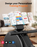 Superun 2026 Upgraded Rowing Machines for Home, Magnetic Rowing Machine with 32 Levels, Rower Machine of Quiet Resistance & 300LBS Weight Capacity, Row Machine with LED Monitor, App Supported, Black