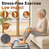 VIVURN® 028 Under Desk Elliptical 12 Speed 5 Modes Motorized Leg Exerciser While Sitting for Seniors As Seen on TV Low Impact Electric Pedal Exerciser with Non-Slip Mat