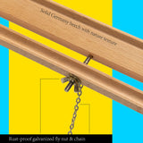 MEEDEN Wood Easel Stand for Display: Wooden Welcome Tripod Stand for Sign