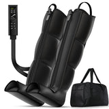 FSA-HSA Eligible Massager - Leg Massager for Circulation and Pain Relief FSA, Foot Massager with 6 Modes 8 Intensities 3 Timers, Leg Relaxation Pressure for Muscle, Gift for him her (Black,Medium)