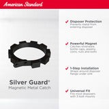 American Standard 10-US-AS-12 Garbage Disposal Anti-Jam Stainless Steel Food Waste Grinding System, Heavy Duty, 1.25 HP, Black
