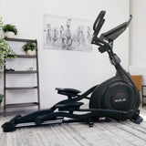 Elliptical Exercise Machine by Sole Fitness, Home Workout Equipment for Cardio, Running, and Walking, 13.3" Touch Screen, 20" Stride Length, Bluetooth, and Heart Rate Monitoring (Sole E98)
