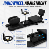 39"x15"x16.5" Split Leg Stretcher, 240° Adjustable Flexibility Trainer, Foldable Leg Stretch Machine, EPP Memory Foam, Carbon Steel Frame, 560lbs Capacity, Splits Yoga Ballet Home Training
