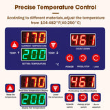 Oil Press Machine, Home Commercial Automatic Oil Press Extractor, Steel Stainless Electric Cold & Hot Press Oil Expeller with LCD Diplay for Peanut Sesame Coconut Soybean Sunflower Seeds Walnuts Rkazes