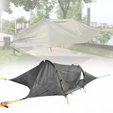 Generic Camping Hammock Tent with Mosquito Net & RainFly 2-Person Tree Tent Hammock for Outdoor Backpacking Hiking 660 LBS Load Capacity