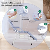 LUXMARS Facial Chair Massage Table 73in 3-Section Multipurpose Massage Bed Professional Tattoo Table Salon Spa Equipment for Facial Spa Beauty Spa Salon Equipment-Purple