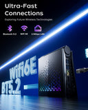 ACEMAGICIAN S3A Mini PC, Ryzen 7 H 255 (Up to 4.9GHz, 8C/16T), Radeon 780M Graphics