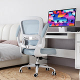 Office Chair - Ergonomic Desk Chair with Adjustable Lumbar Support (Navy Blue)