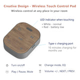 Bluetooth Computer Speakers with Wireless Touch Control Pod for PC Laptop/Desktop KEiiD