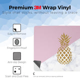 Phone Skin Compatible with Microsoft Surface Laptop 13.8" 8th Edition (2026) - Pretty Pineapple - Premium 3M Vinyl Protective Wrap Decal Cover - Easy to Apply | Crafted in the USA by MightySkins