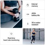 Polar H10 Heart Rate Monitor Chest Strap - ANT + Bluetooth, Waterproof HR Sensor for Men and Women, Red, M-XXL