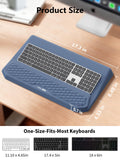 2-in-1 Ergonomic Keyboard Stand with Wrist Rest, Blue