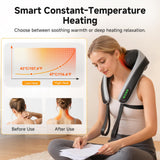 Senluyi 6D Neck Massager for Pain Relief Deep Tissue, Kneading Shiatsu Neck and Shoulder Massager with Heat,Cordless Massager for Back and Shoulder Pain, Mothers Day Gifts for Women Fathers Day Men