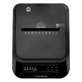 200-Sheet Auto Feed Micro Cut Paper Shredder with Pullout Basket, Black - NEW (Previously AmazonCommercial brand) Amazon Basics