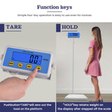 Professional Physician Scale, 440 lb Capacity for Medical & Wrestling