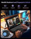 NIMO 17.3" IPS-Gaming-Laptop, AMD Ryzen 7 8745HS Up to 4.9GHz Beat R9 7940HS 16GB RAM 1TB SSD Radeon 780M-Graphics, WiFi 6E USB4 Backlit Keyboard Fingerprint, Win 11 PC for Work & Play 2-Yr Warranty