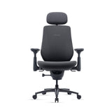 LiberNovo Maxis Manual Big and Tall Ergonomic Office Chair, Graphite 52cm