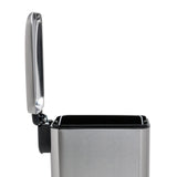 QUALIAZERO 5L / 1.3 Gallon Stainless Steel Step-On Bathroom Trash Can