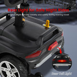 MobiCyc 4 Wheel Mobility Scooters for Seniors - Up to 20 Miles Range,Folding Powered Mobility Scooter Device w/600WH Battery,Only 58 lb Weight, Dual Basket, 300 lb Capacity, Compact