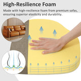 Shinnwa Dining Chair Cushions Set of 4, High-Resilience Foam Windsor Seat Pads,