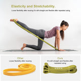 VEICK Exercise Bands Set - Long Heavy Stretch Bands for Men and Women, Pull Up Assistance Bands, Home Gym Fitness Equipment