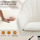 Vanity Chair with Wheels, Comfy Home Office Desk Chairs