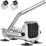 2Pcs French Fry Cutter, ZSCOOKLY Heavy Duty Potato Cutter Stainless Steel with 1/2-Inch and 1/4-Inch Blade Great for Potatoes Carrots Cucumbers.