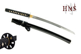 Hand Forged 1045 Carbon Steel Four Winds Wakizashi Full Tang Sword