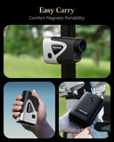 REDTIGER Range Finder Golf, 1200 Yards Golf Rangefinder with Slope, Light-Adaptive Display, 7X Magnification