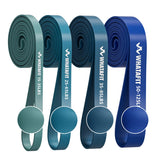 WHATAFIT Resistance Bands,Pull Up Assist Bands Set with Handles, Exercise & Workout Bands with Door Anchor for Men & Women – Home Fitness Equipment for Strength Training, Stretching