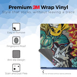Laptop Skin Compatible with Alienware 16/16X Aurora (2025) - Graffiti Wild Styles - Premium 3M Vinyl Protective Wrap Decal Cover - Easy to Apply | Crafted in The USA by MightySkins