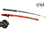 Dragon Katana, 1045 Carbon Steel Hand Forged Full Tang Japanese Sword