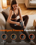 arboleaf Thermal Massage Gun Deep Tissue with Heat, Handheld Muscle Percussion Massager with Full-Metal Head, 6 Replacements for Athletes Pain Relief, Relax, Gifts for Men and Women
