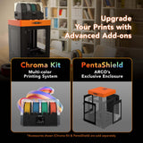 Auto-Leveling Calibration, Multi-Color Printing, Higher Stability, Printing Size 11.8x11.8x11.8 inch